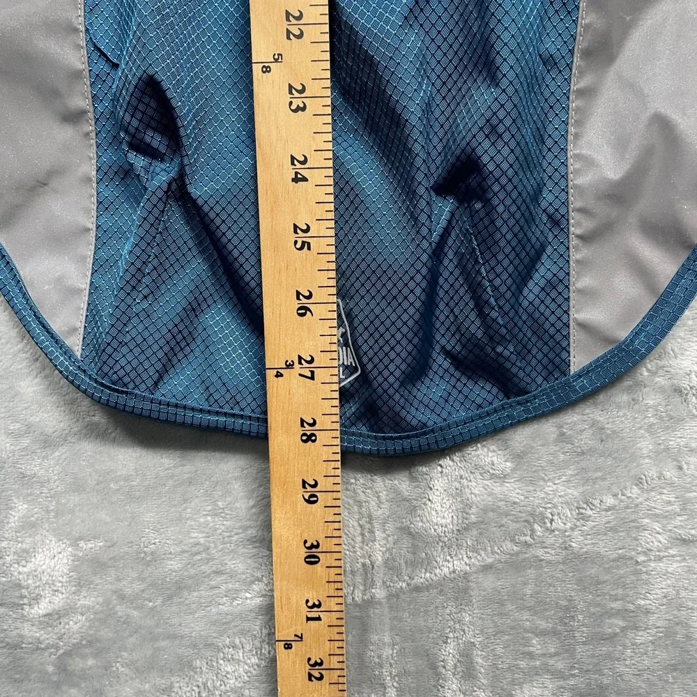 Arcadia Trail Teal Dog Raincoat Nylon Waterproof‎ Pouch Included XL